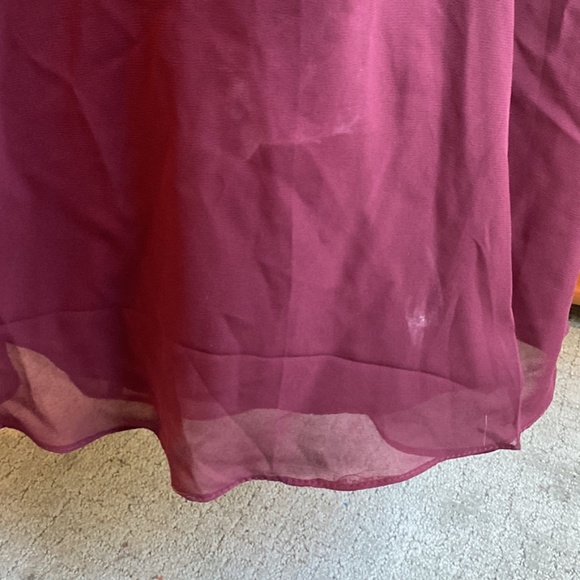 Burgundy Bridesmaid/Wedding Guest Dress - Picture 4 of 8
